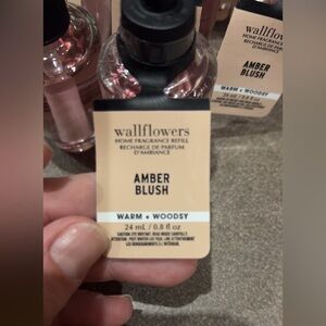 Bath and Body Works ‘Amber Blush’ Wallflower refills, lot of 7
